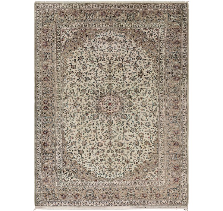 9' 5 x 13' Kashan Persian Rug