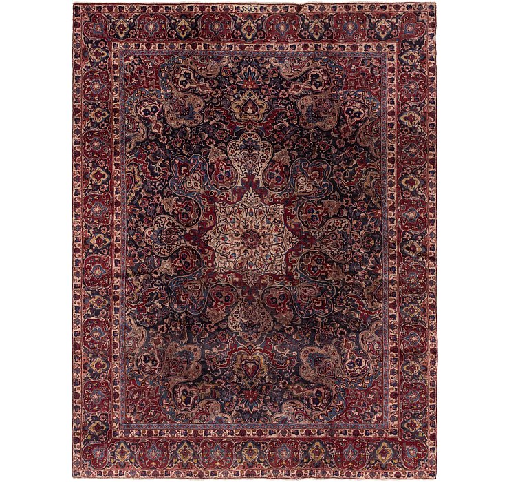 9' 4 x 12' 3 Mashad Persian Rug