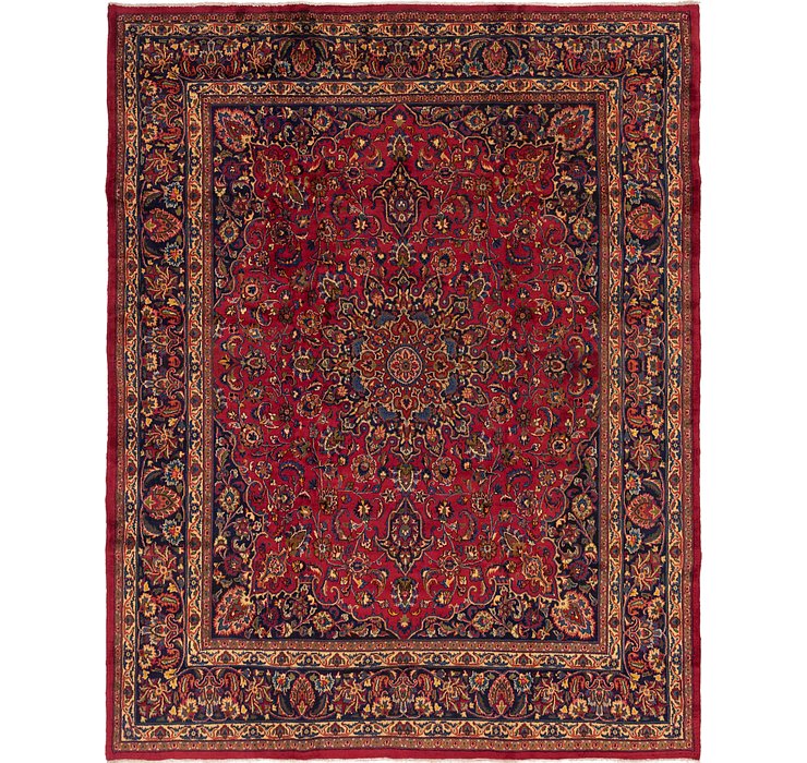 9' 10 x 12' 3 Mashad Persian Rug