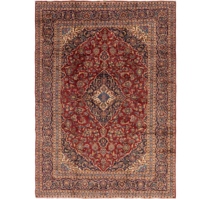 9' 7 x 13' 3 Kashan Persian Rug
