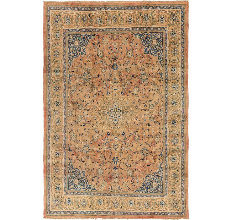 8' 8 x 12' 6 Mashad Persian Rug