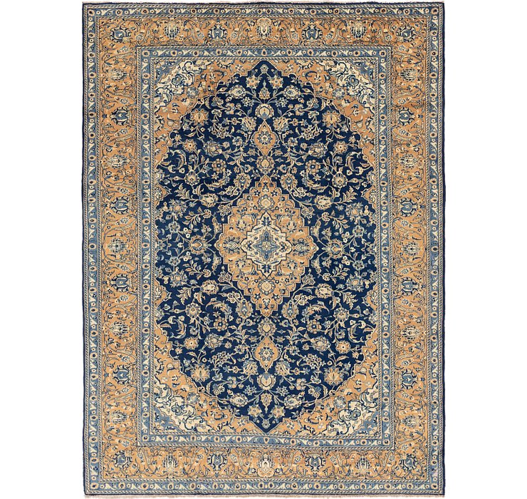 9' 7 x 13' Kashan Persian Rug