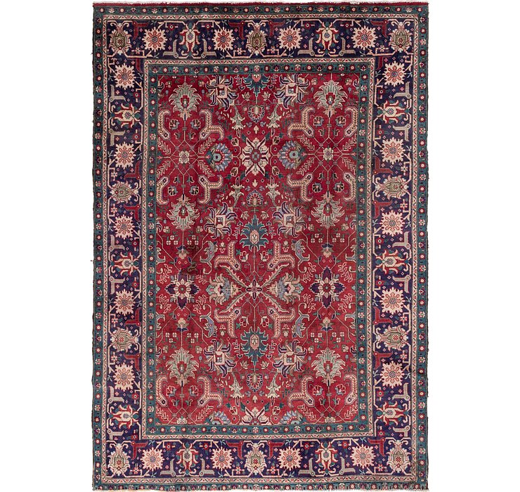 7' 10 x 11' 5 Tabriz Persian Rug