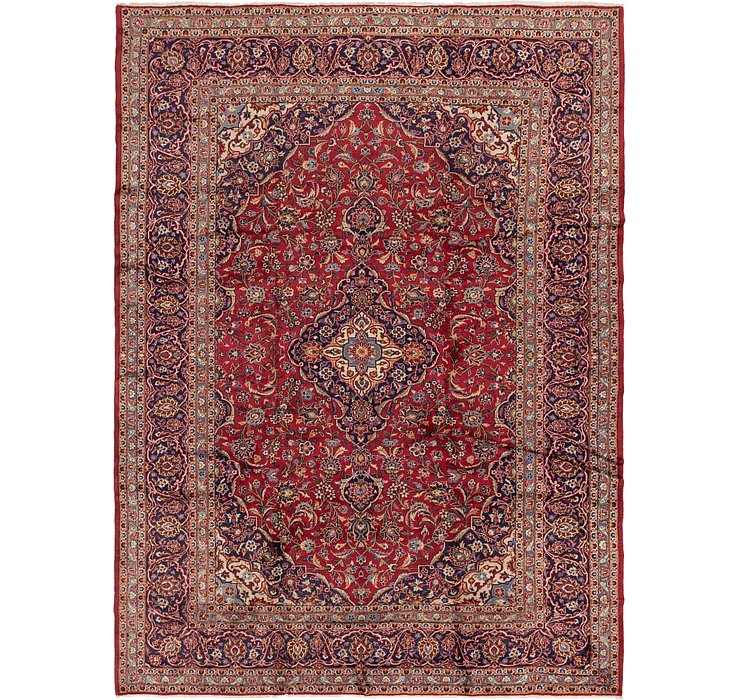 HandKnotted 8' 9 x 13' 3 Kashan Persian Rug