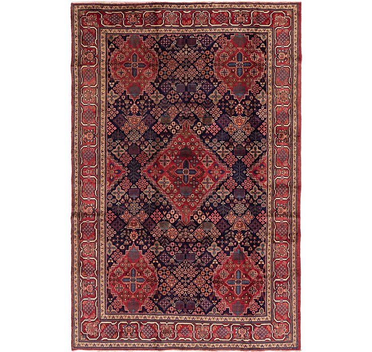7' 7 x 11' 5 Isfahan Persian Rug
