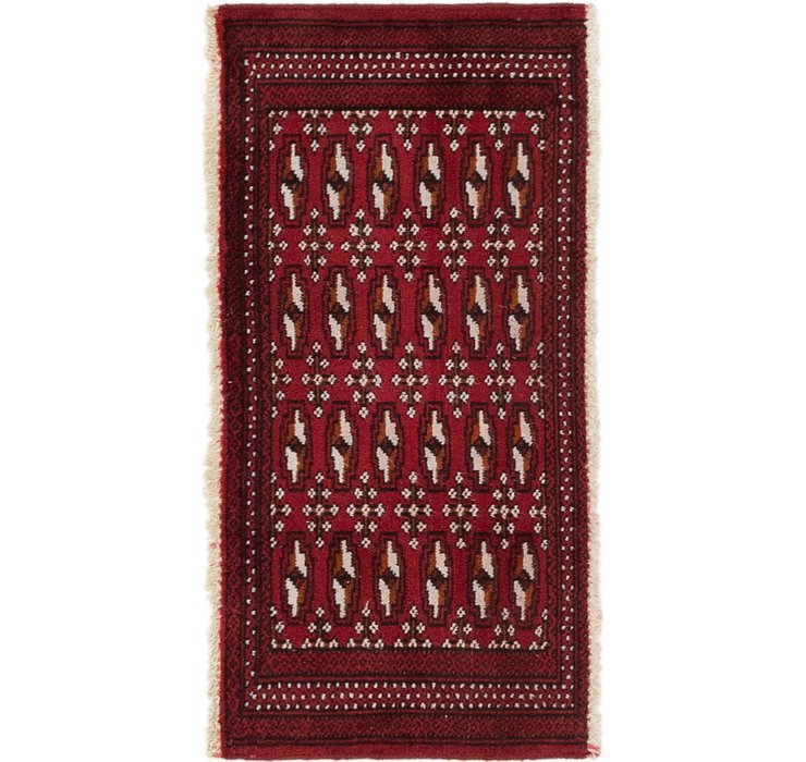1' 7 x 3' 3 Torkaman Persian Rug