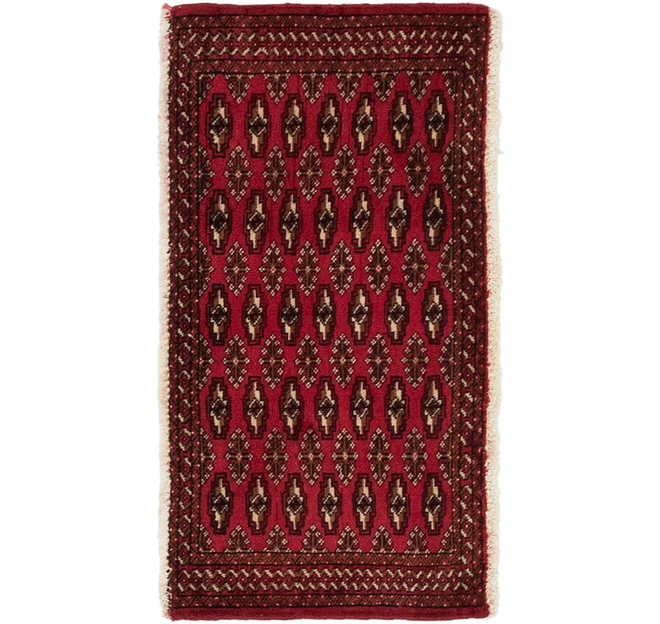 1' 10 x 3' 5 Torkaman Persian Rug