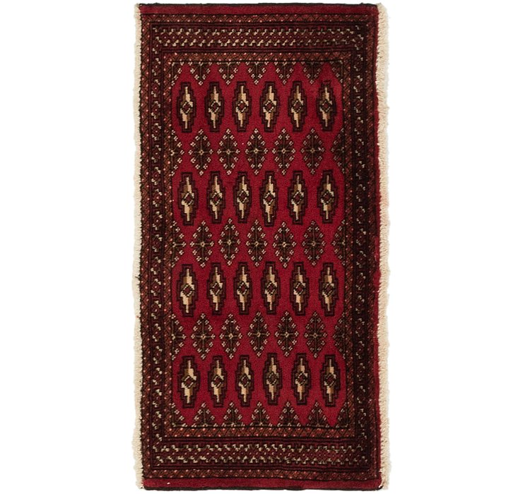 1' 6 x 3' 4 Torkaman Persian Rug