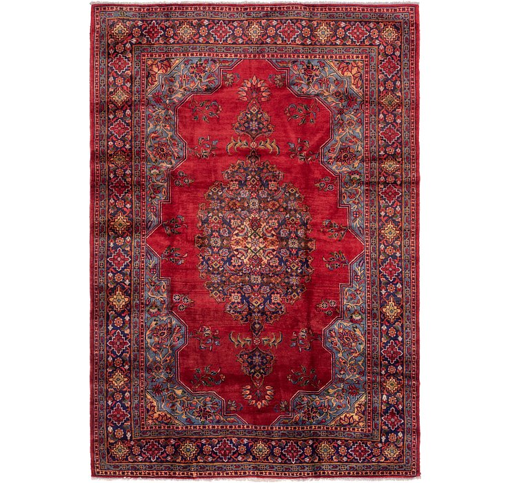 7' 10 x 11' 4 Golpayegan Persian Rug