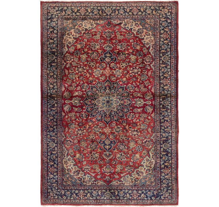 6' 7 x 9' 9 Isfahan Persian Rug