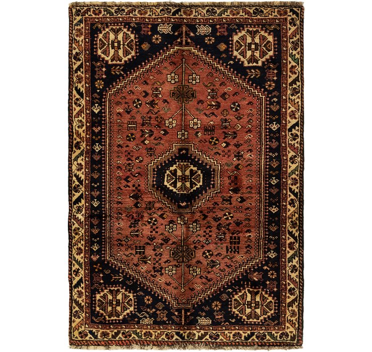 3' 6 x 5' Ghashghaei Persian Rug