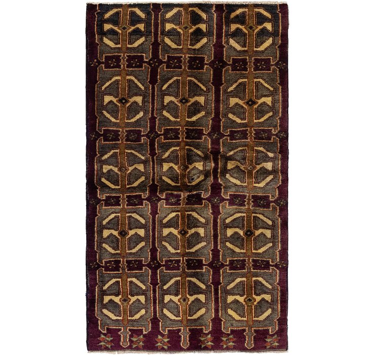 3' 5 x 6' Shiraz Persian Rug