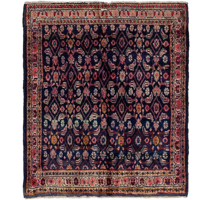 3' 5 x 4' Farahan Persian Square ...