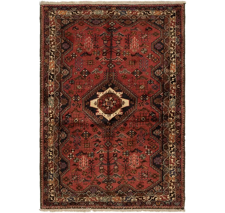 3' 6 x 5' 3 Ghashghaei Persian Rug