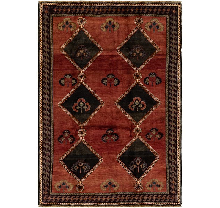 5' 4 x 7' 8 Ghashghaei Persian Rug