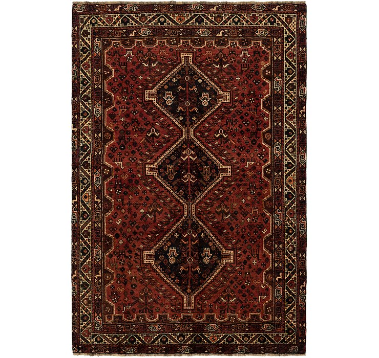 6' 5 x 9' 7 Ghashghaei Persian Rug
