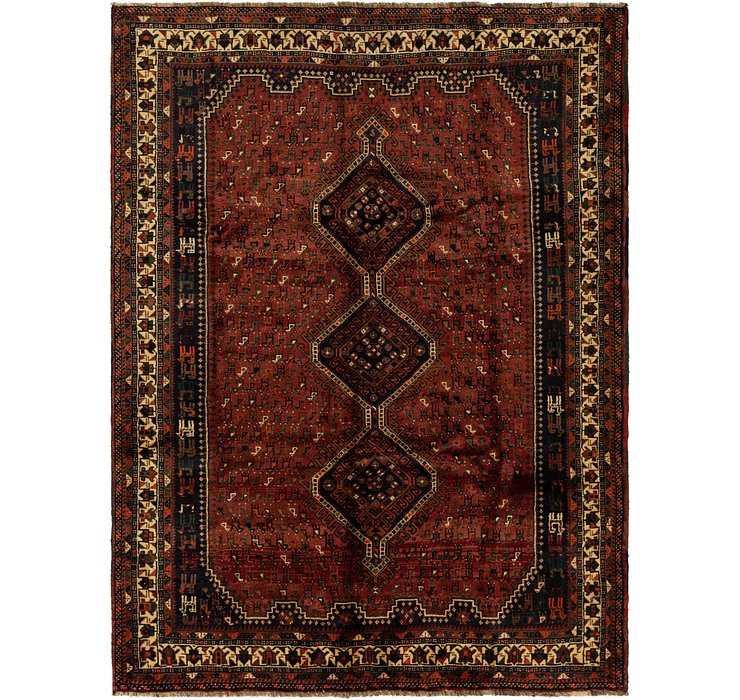 6' 10 x 9' 3 Ghashghaei Persian Rug