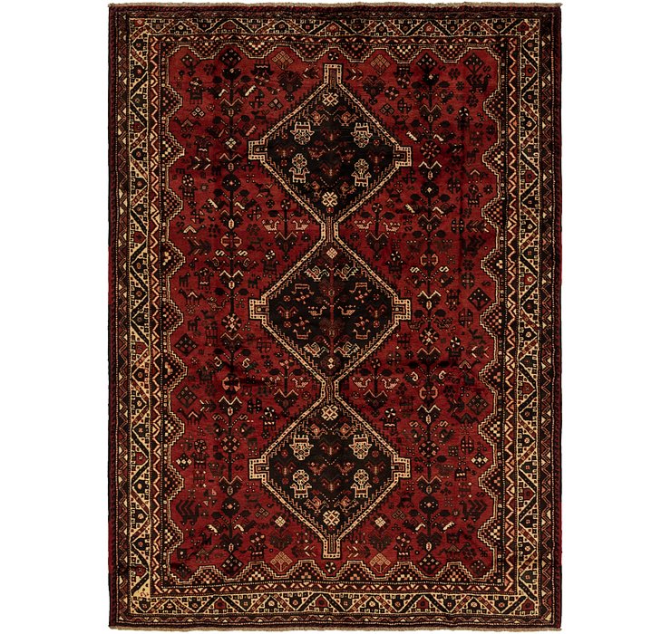 7' x 9' 8 Ghashghaei Persian Rug