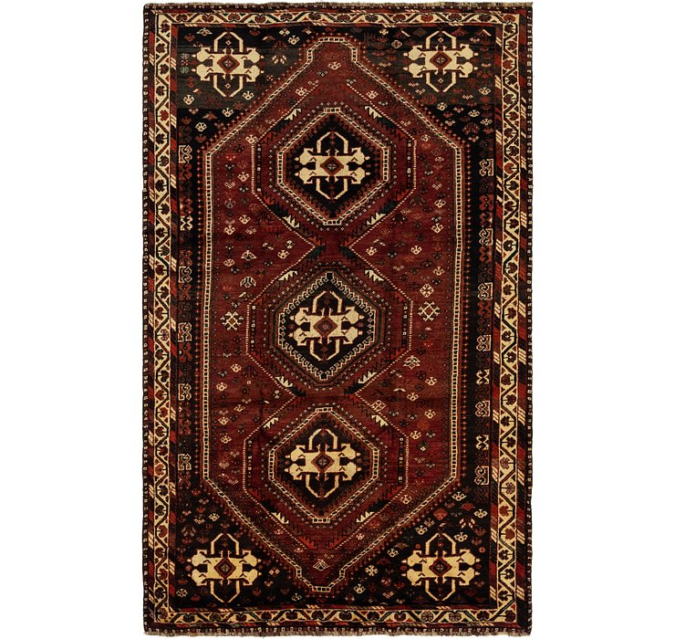 5' 7 x 9' 2 Ghashghaei Persian Rug