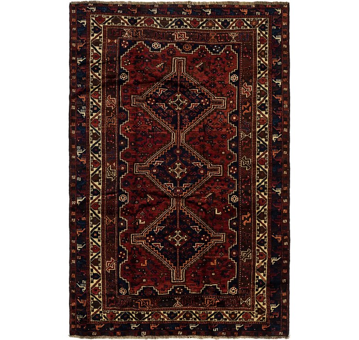 5' 5 x 8' 2 Ghashghaei Persian Rug