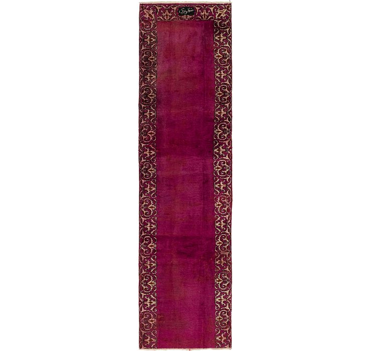2' 8 x 9' 10 Tabriz Persian Runner Rug