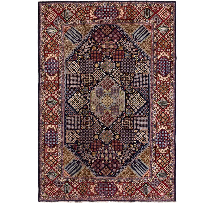 9' 5 x 13' 8 Isfahan Persian Rug