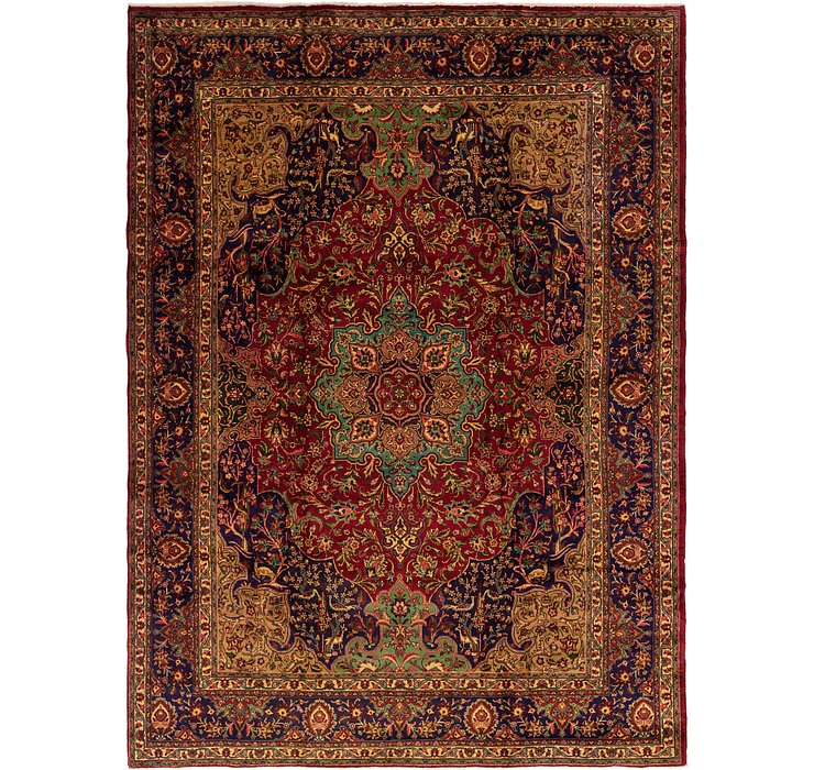 9' 9 x 13' 2 Tabriz Persian Rug