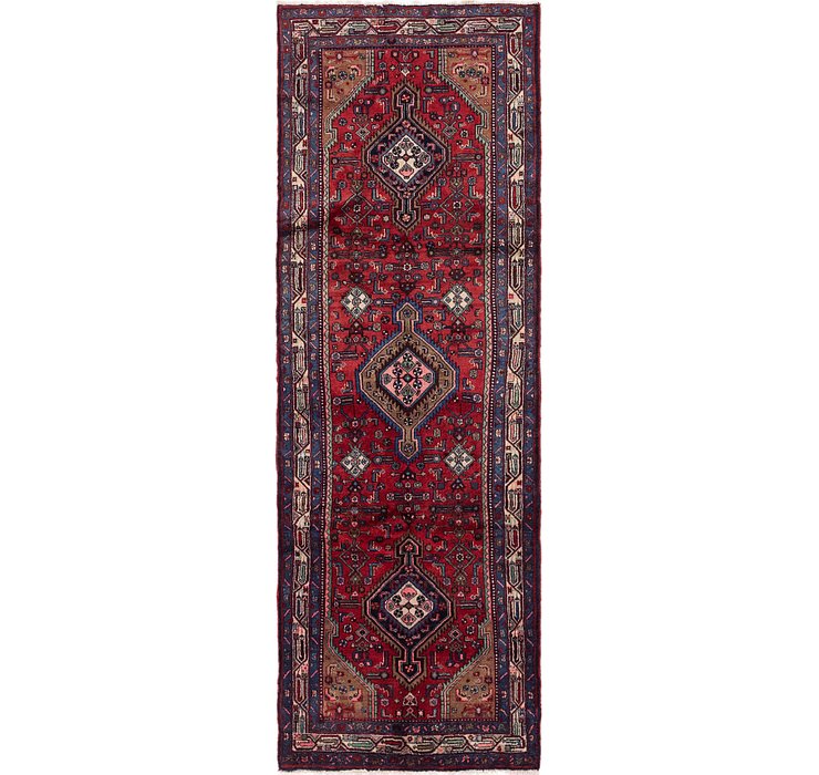 3' 7 x 9' 10 Darjazin Persian Runner...