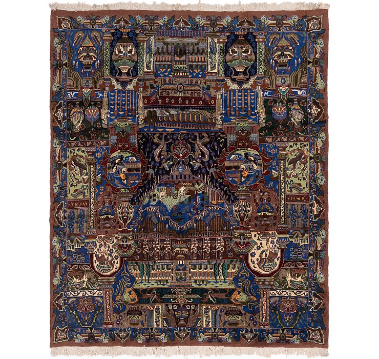9' 8 x 12' 8 Kashmar Persian Rug
