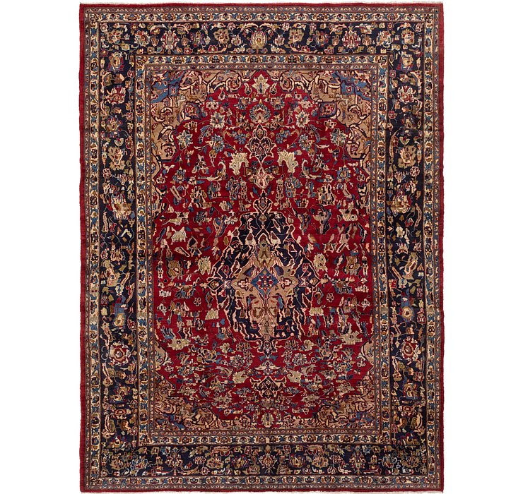 10' x 13' Isfahan Persian Rug