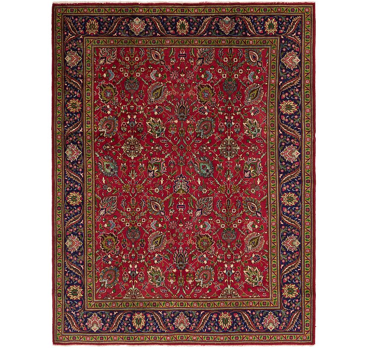 10' x 12' 10 Tabriz Persian Rug