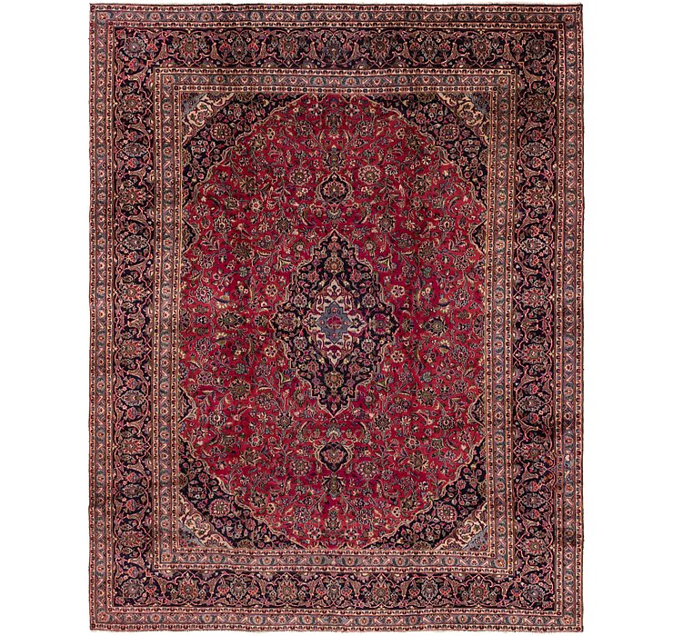 9' 7 x 12' Mashad Persian Rug