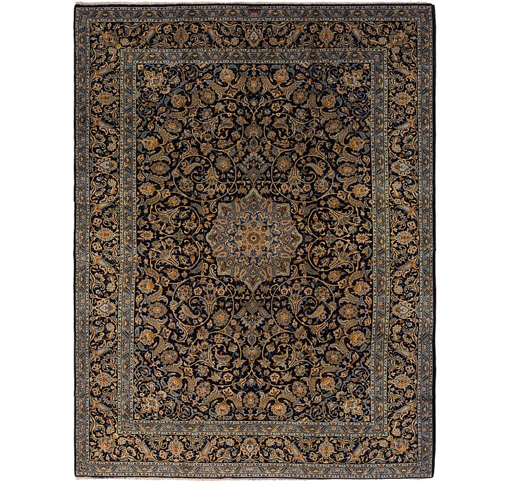 10' x 13' 9 Kashan Persian Rug