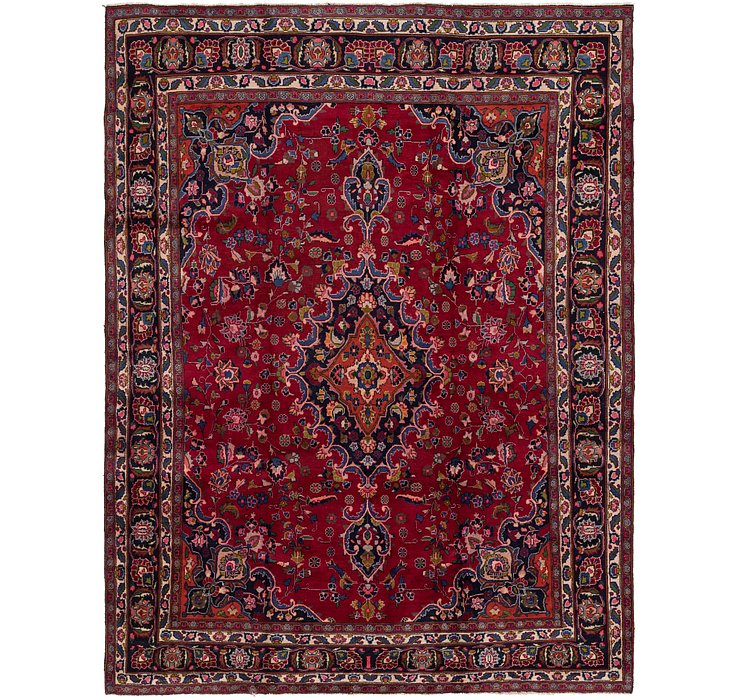9' 5 x 12' 7 Mashad Persian Rug
