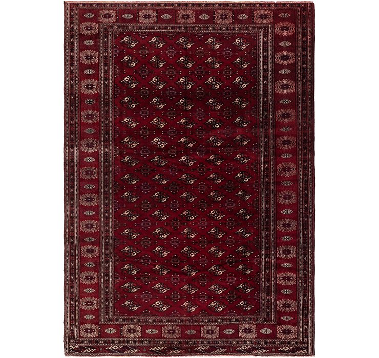 7' 2 x 10' Torkaman Persian Rug