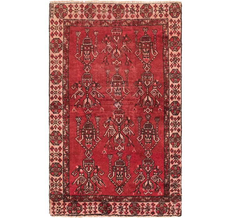 3' 5 x 5' 8 Ferdos Persian Rug