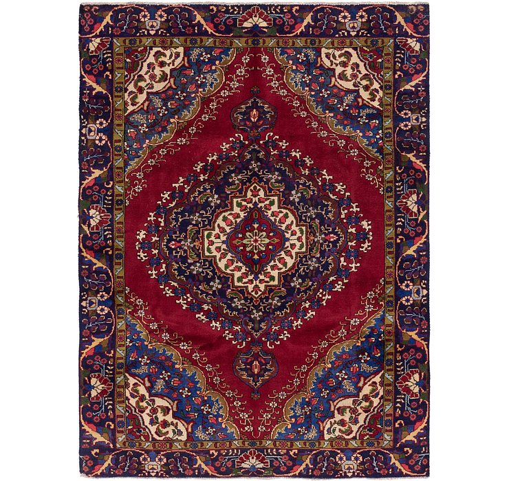 6' 4 x 8' 10 Tabriz Persian Rug