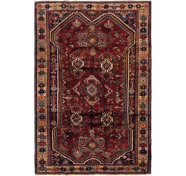6' x 9' Ghashghaei Persian Rug