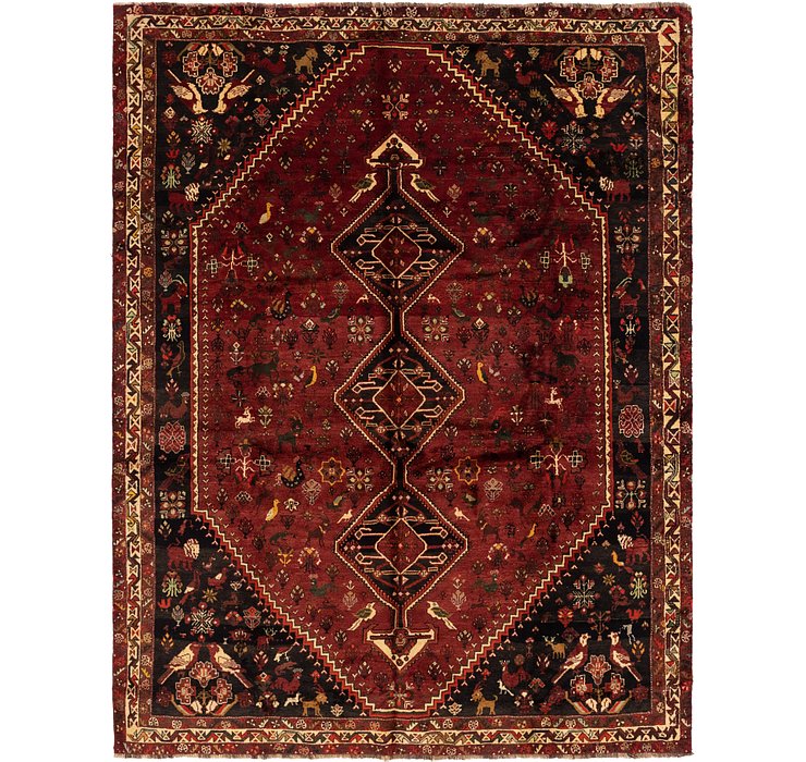 7' 9 x 10' 4 Ghashghaei Persian Rug