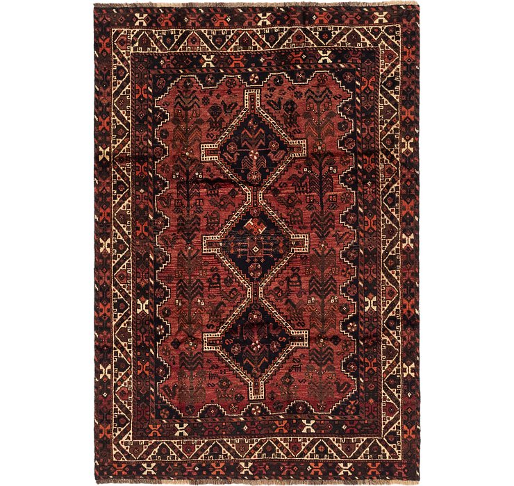 5' 4 x 7' 8 Ghashghaei Persian Rug