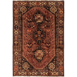 5' 5 x 8' Ghashghaei Persian Rug