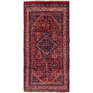 4' 6 x 8' 10 Hossainabad Persian Rug