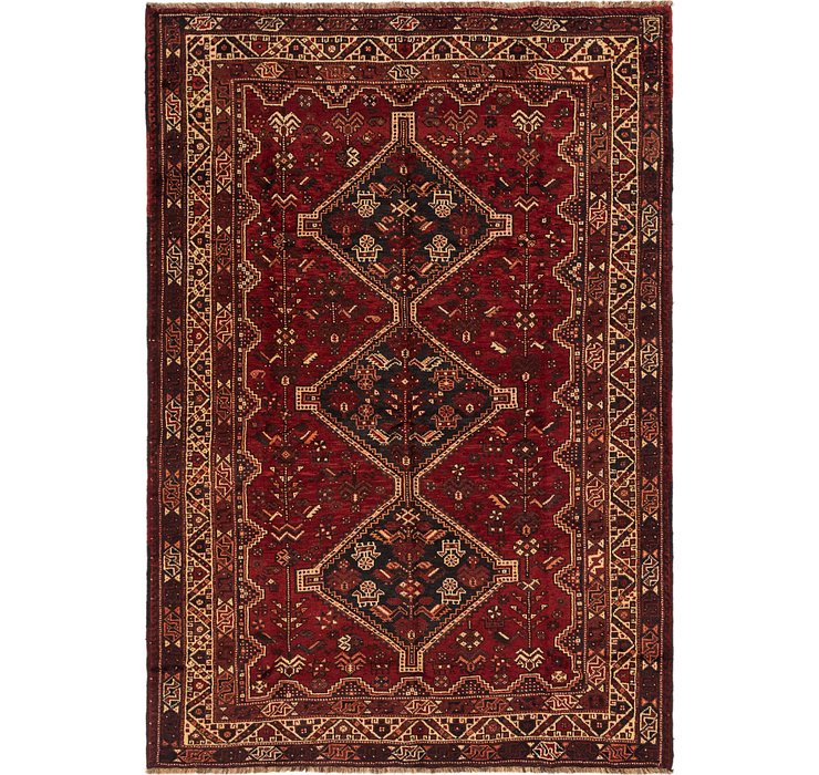 6' 8 x 9' 8 Ghashghaei Persian Rug