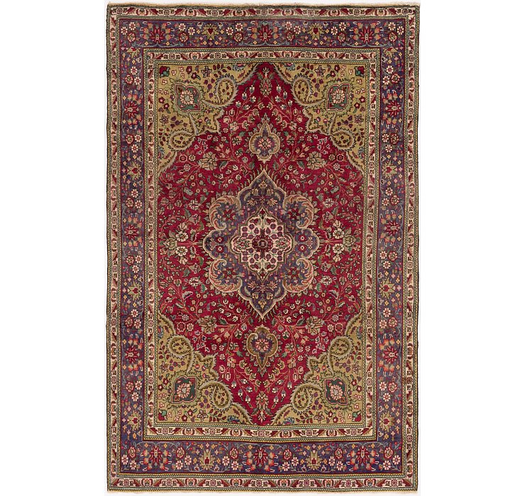 6' 3 x 9' 10 Tabriz Persian Rug