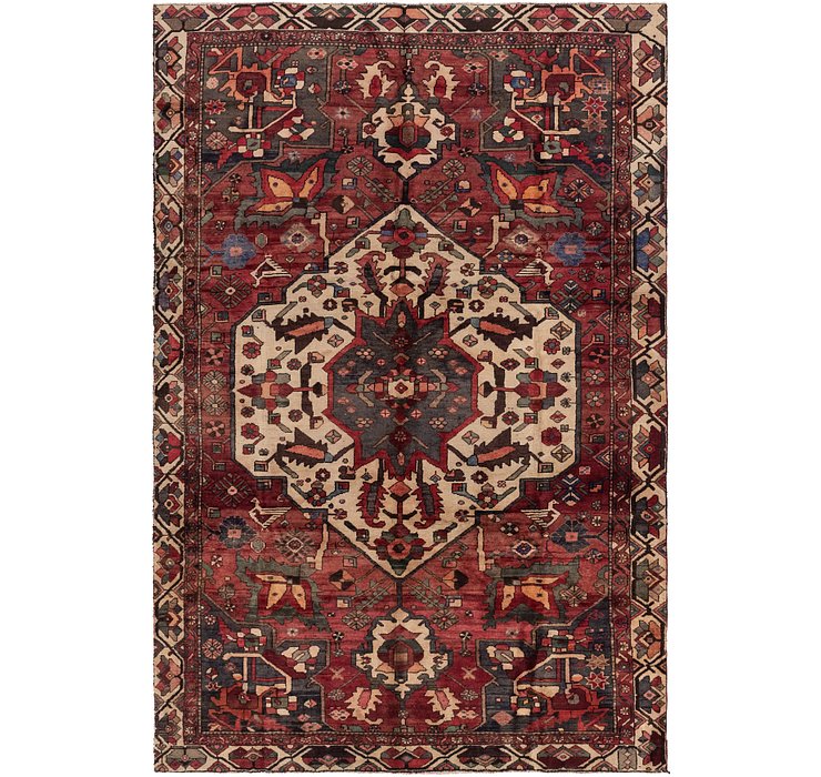 6' 6 x 10' Bakhtiar Persian Rug
