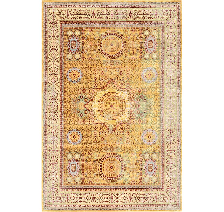 5' x 8' Aqua Rug