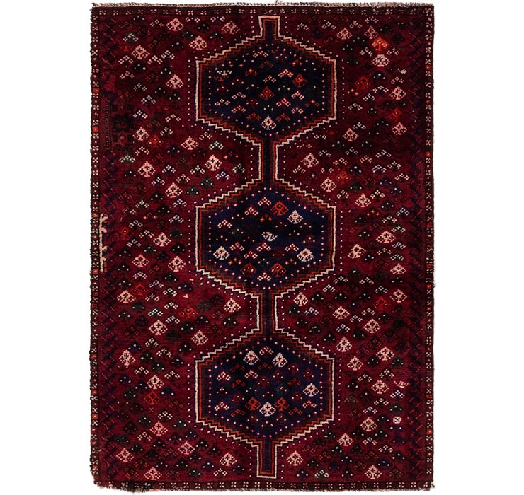 3' 3 x 4' 8 Shiraz Persian Rug
