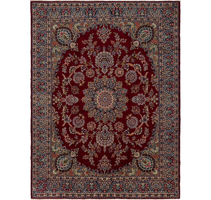 9' 8 x 12' 10 Kerman Persian Rug