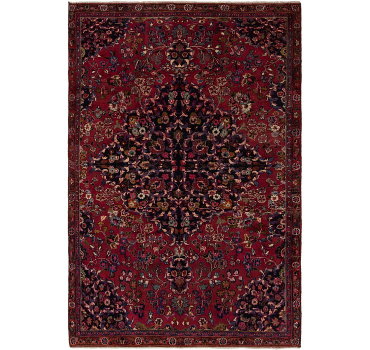 6' x 8' 10 Mashad Persian Rug