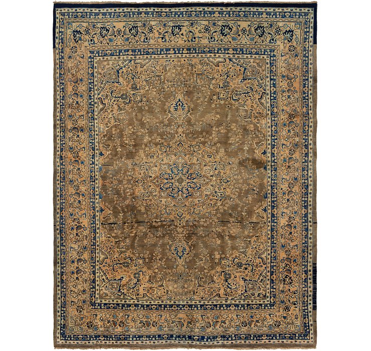 9' 6 x 12' 7 Mashad Persian Rug